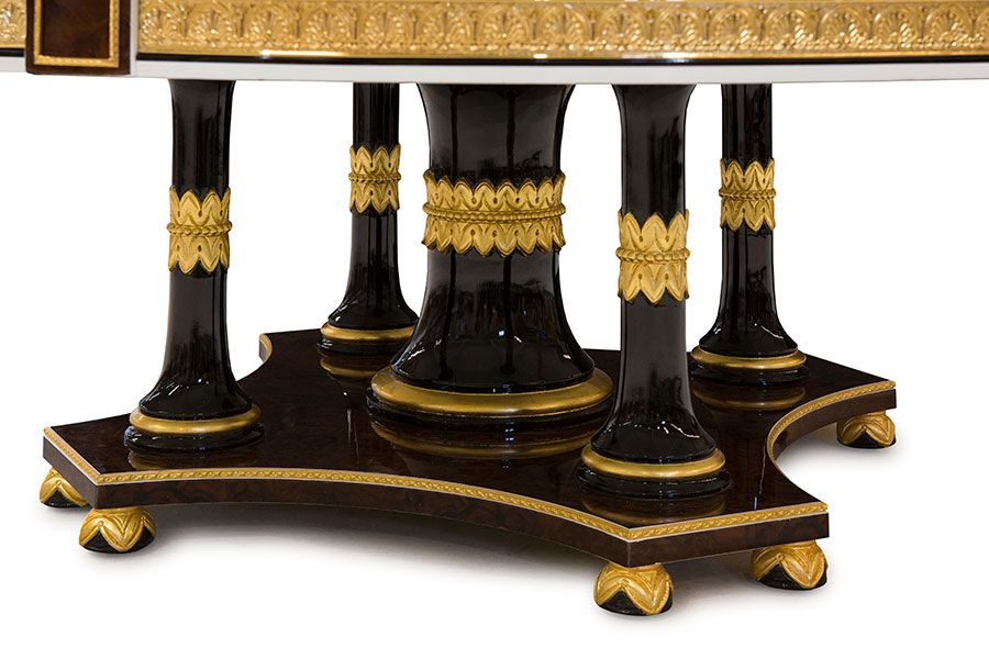 TM-85010-2 Walnut Dining Table - Image 3