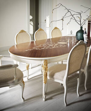 AC-17279 Louis XVI Side Chair with Vienna Straw Back - Image 4