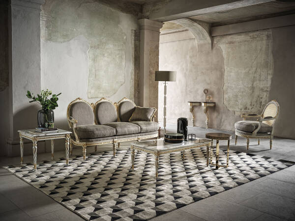 AC-5509 Louis XV Vienna Straw Armchair