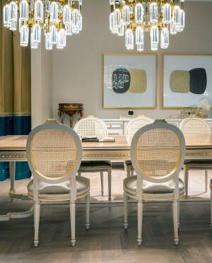 AC-7499 Dining Armchair with Vienna Straw Back - Image 2