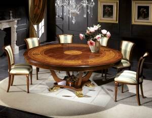 VG-1241- I-200 Round Dining Table 79" - Image 2