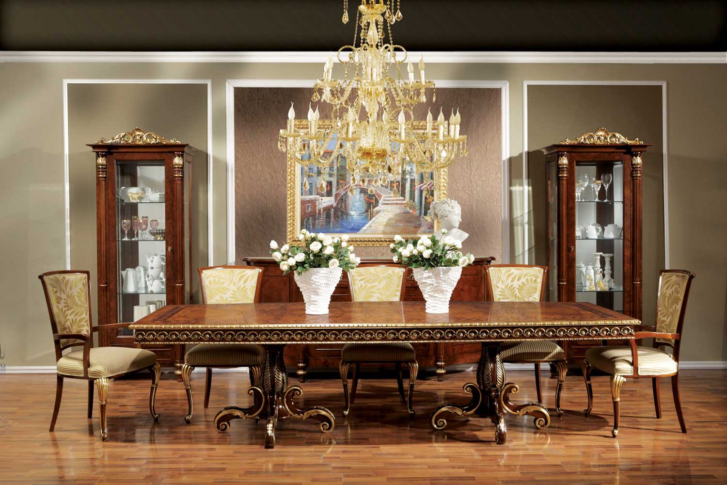 VG-1260-400 Shaped Dining Table 157" - Image 1