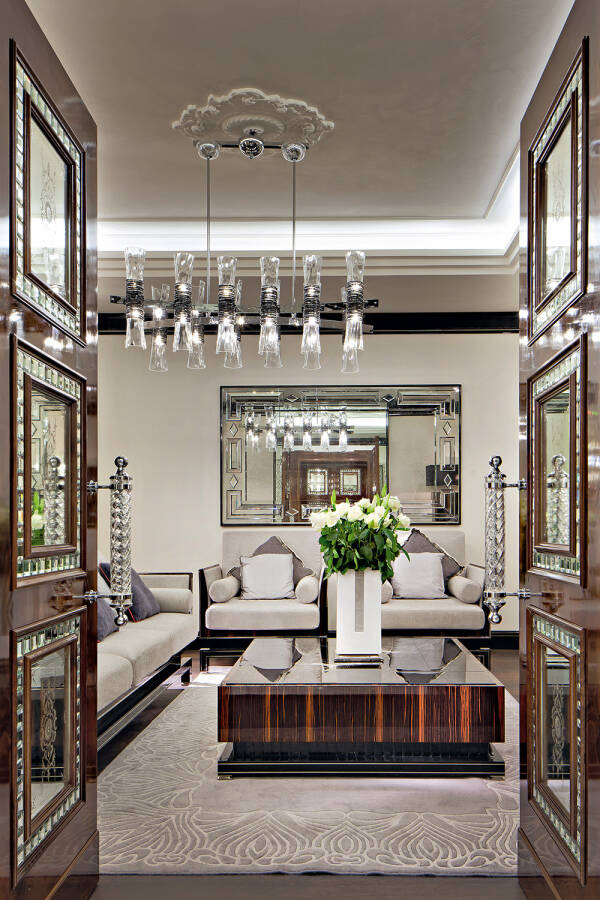 AV-D50 Mirrored Coffee Table