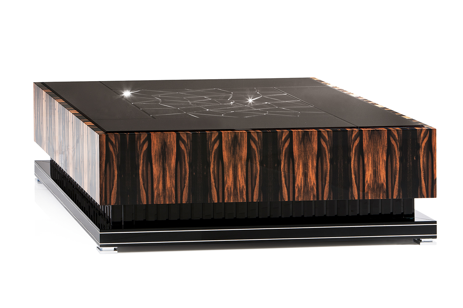 AV-D51 Mirrored Coffee Table - Image 1