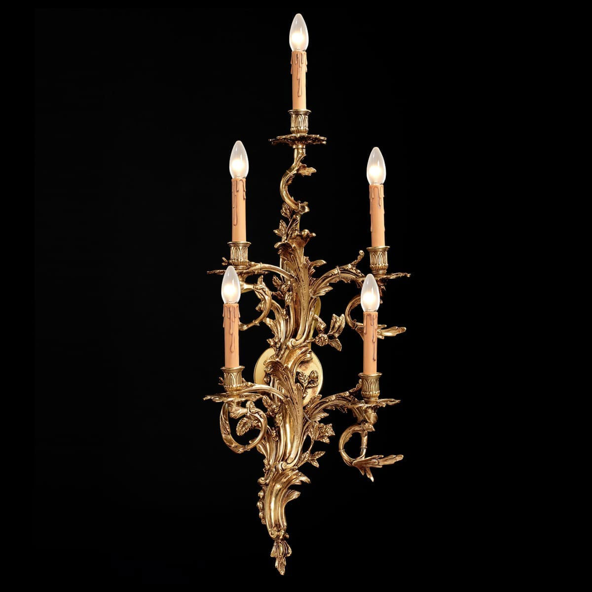 BL-105WS French Gold Wall Sconce - Image 1