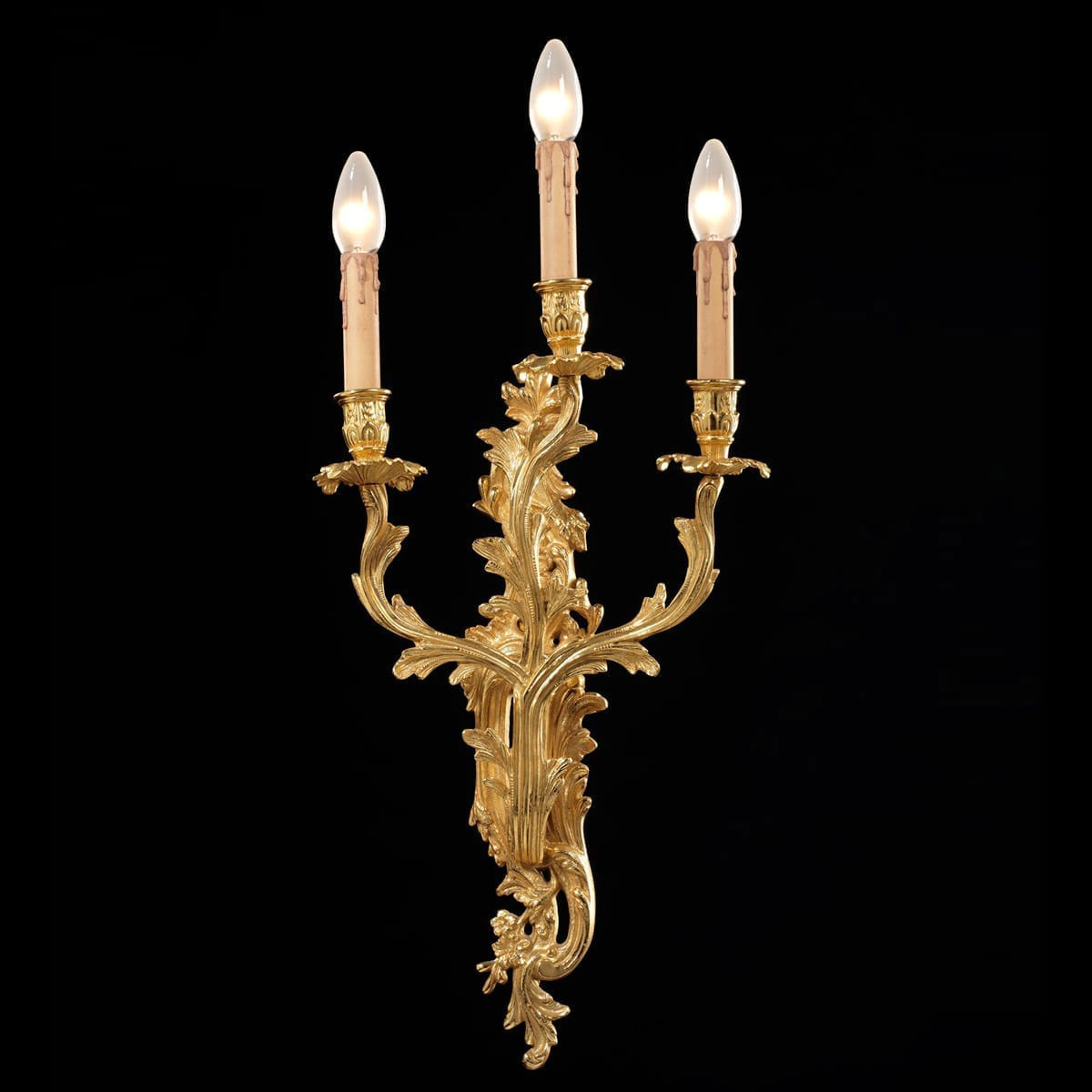 BL-111WS Three-Light Rococo Wall Sconce - Image 1