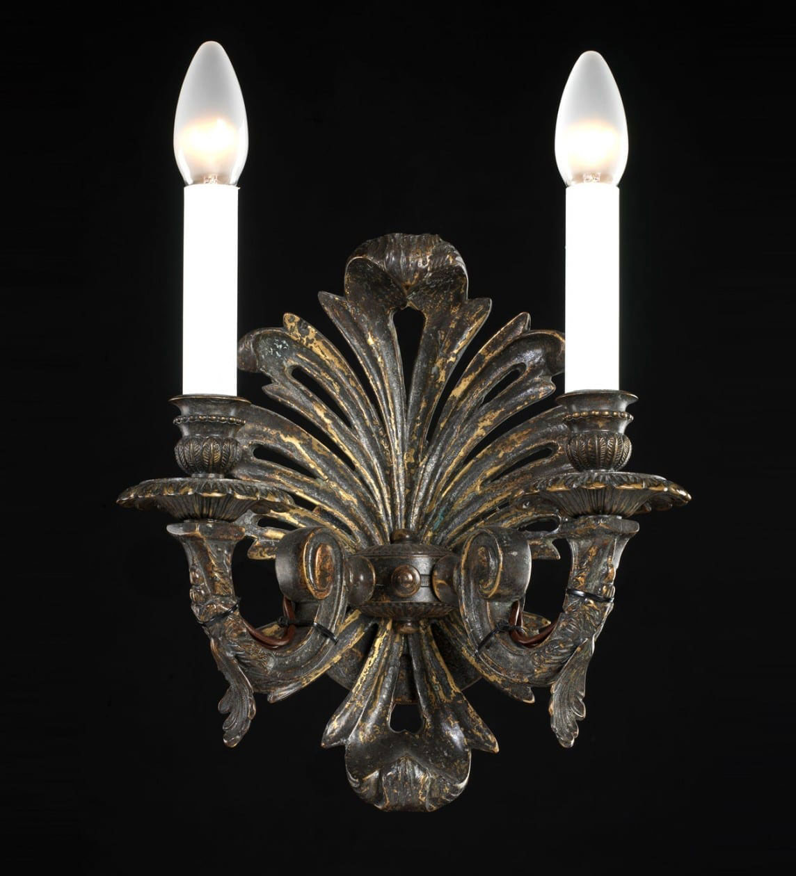 BL-116WS Two-Light Acanthus Wall Sconce - Image 1