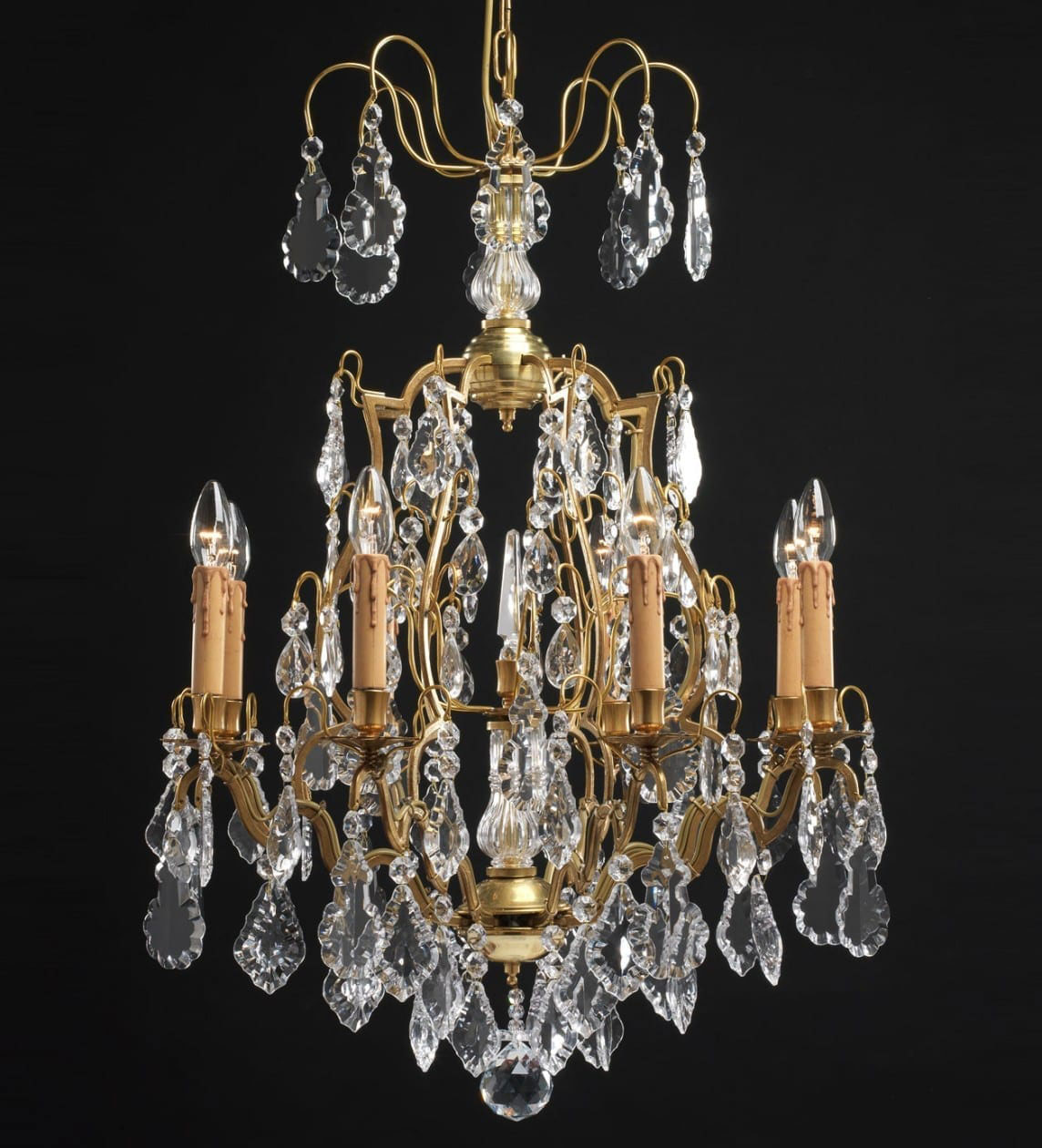BL-129 Eight-Light Empire Crystal Chandelier - Image 1
