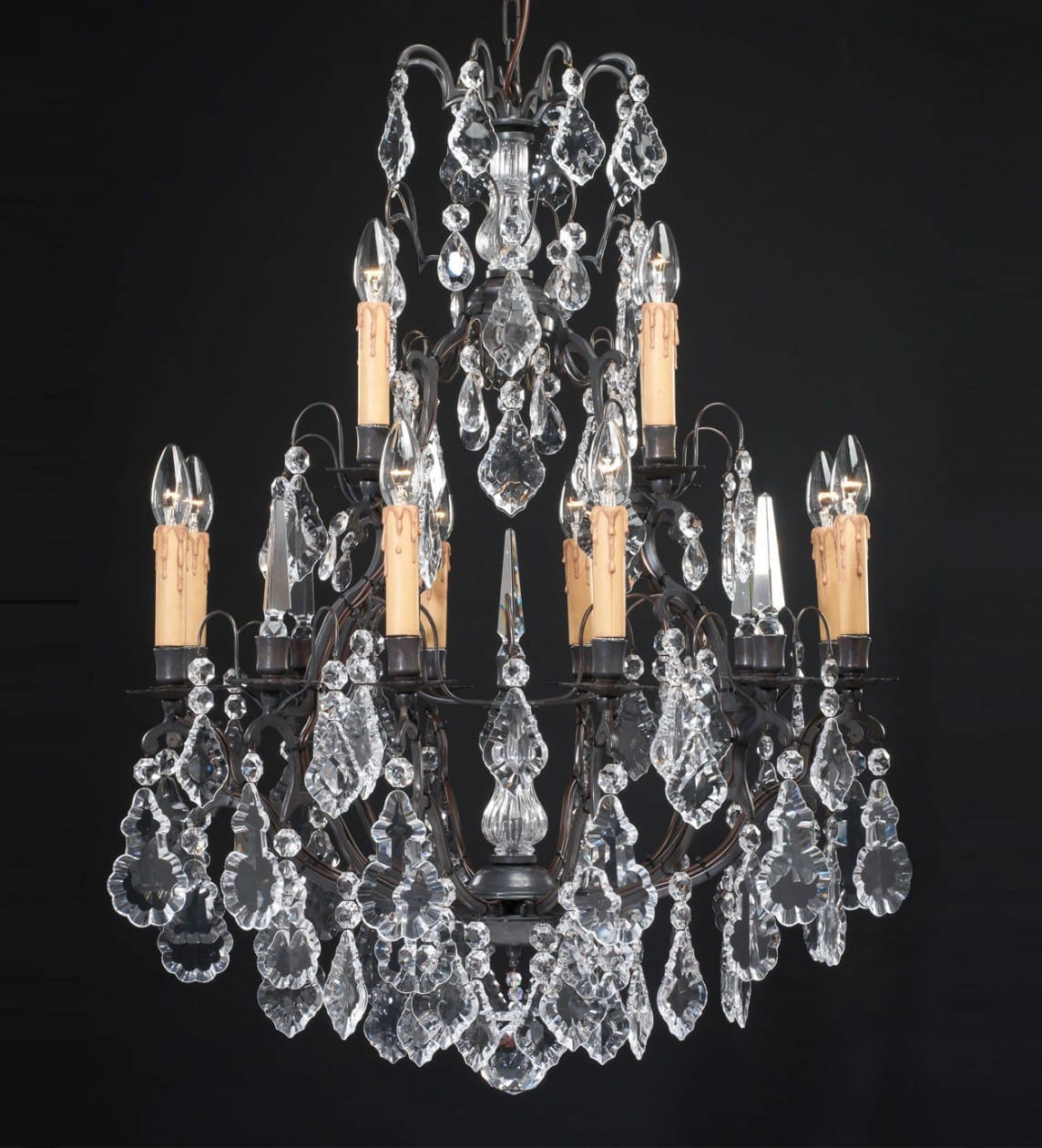 BL-130 Twelve-Light Empire Crystal Chandelier - Image 1