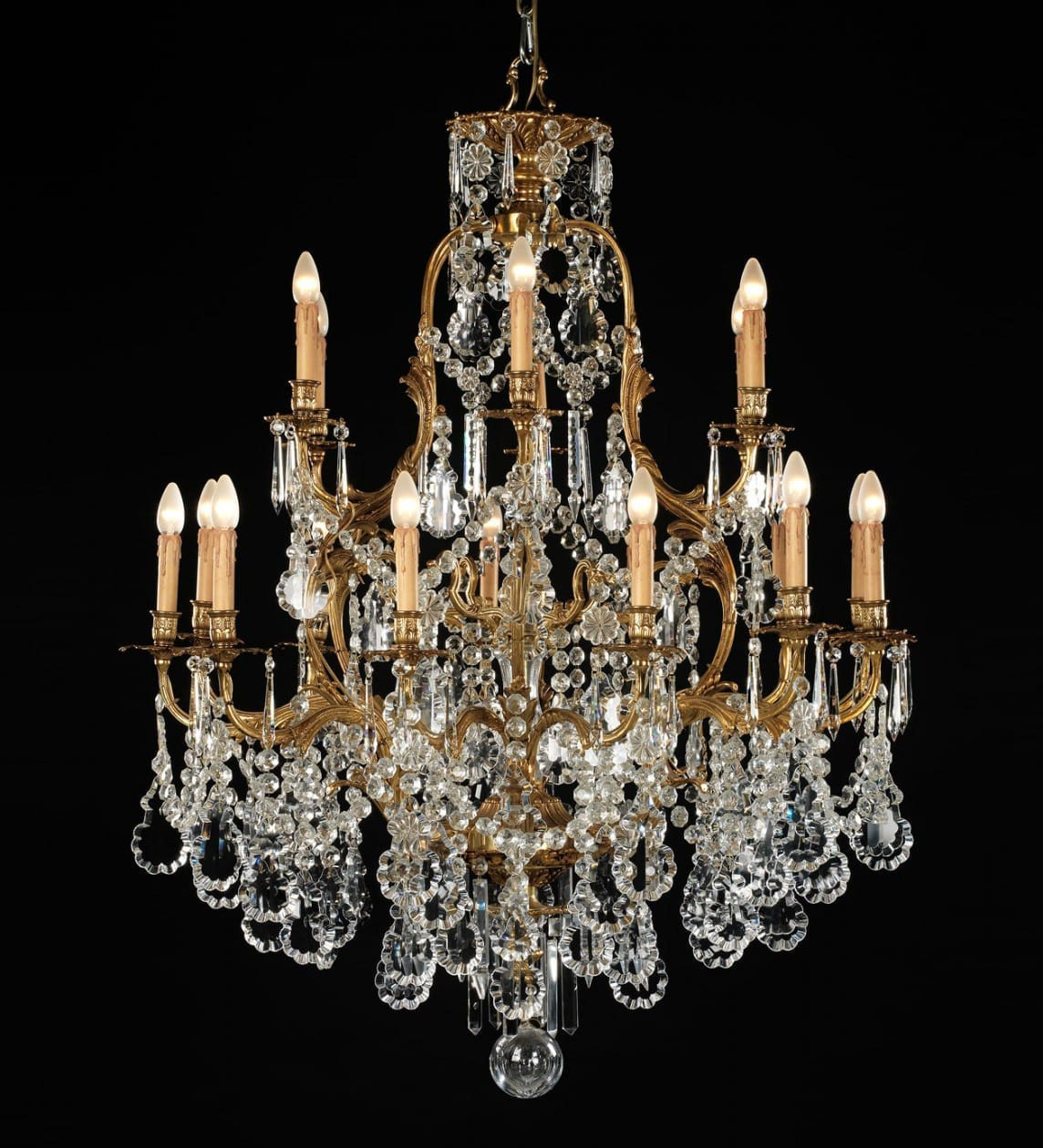 BL-135 Eighteen-Light Empire Crystal Chandelier - Image 1