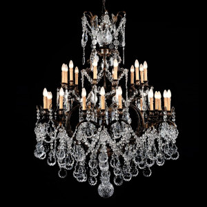 BL-144 Thirty-Light Imperial Crystal Chandelier