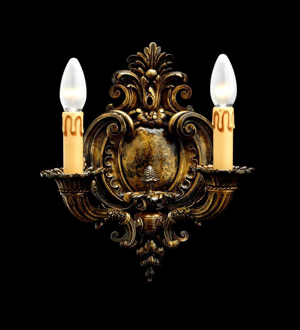 BL-153WS Two-Light Baroque Wall Sconce - Image 1