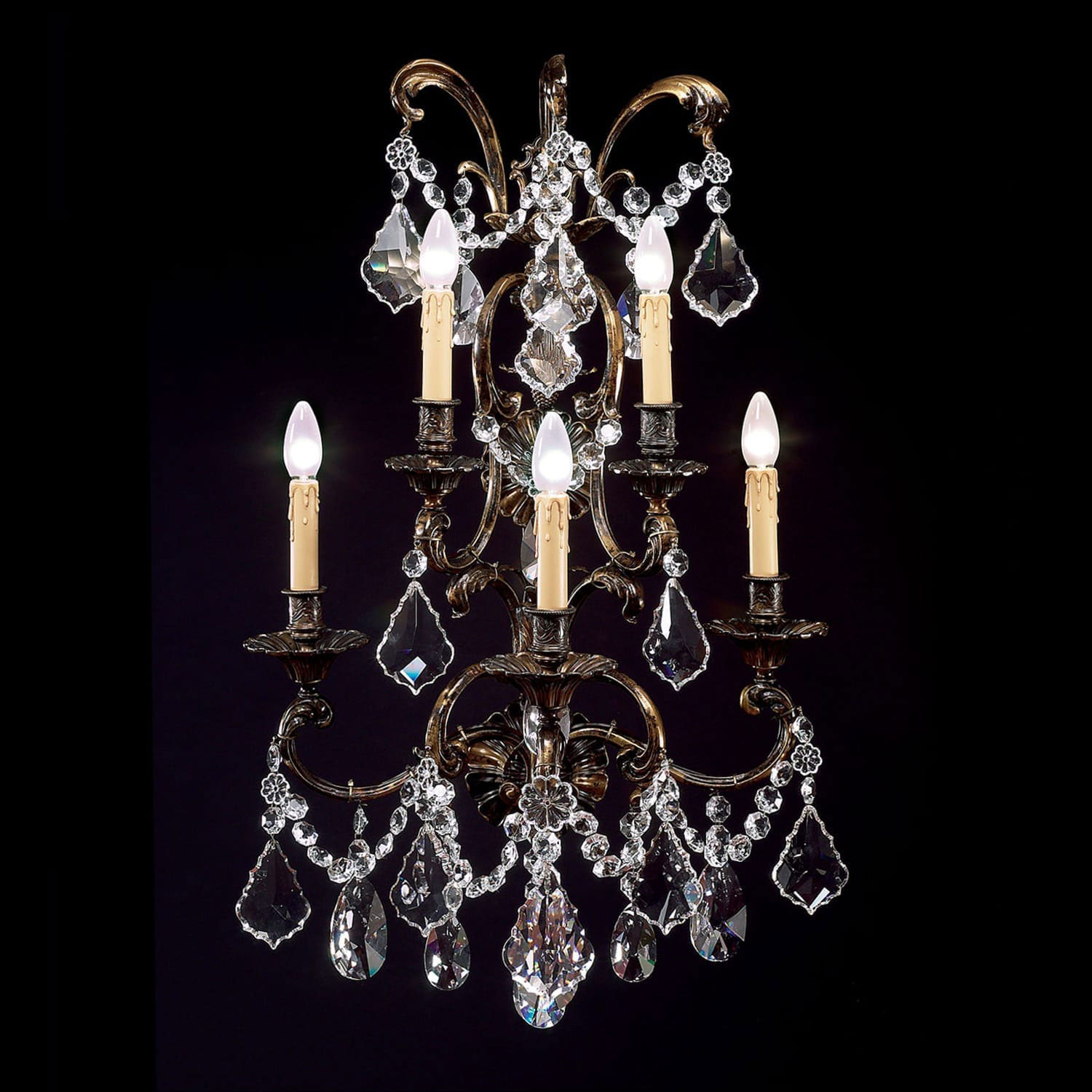 BL-180WS Five-Light Crystal Wall Sconce - Image 1