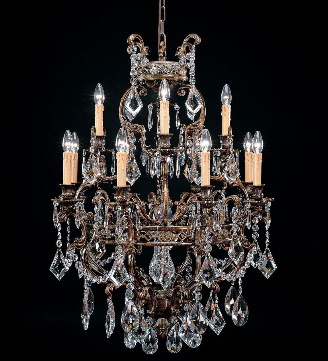 BL-198 12-Light Baroque Chandelier - Image 1