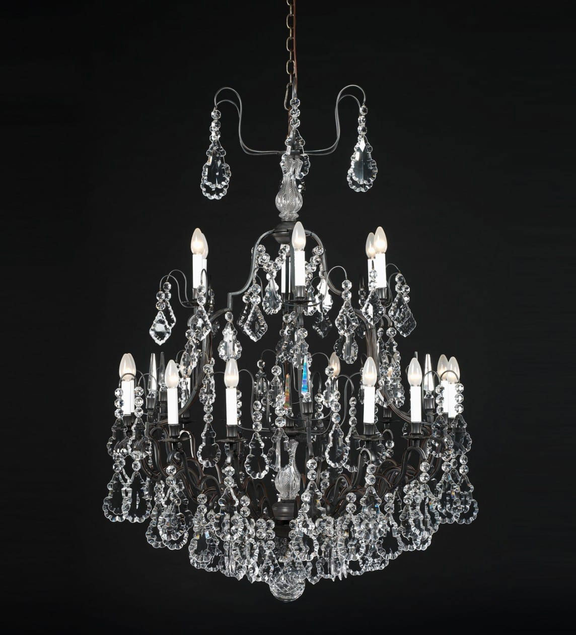 BL-212 18-Light Grand Crystal Chandelier - Image 1