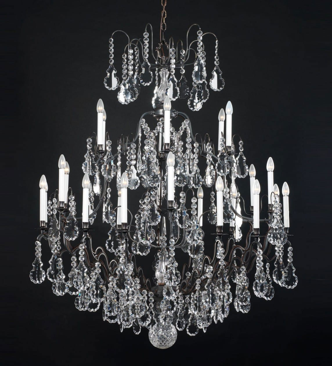 BL-213 24-Light Grand Crystal Chandelier - Image 1
