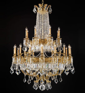 BL-220 Imperial Tiered Crystal Chandelier