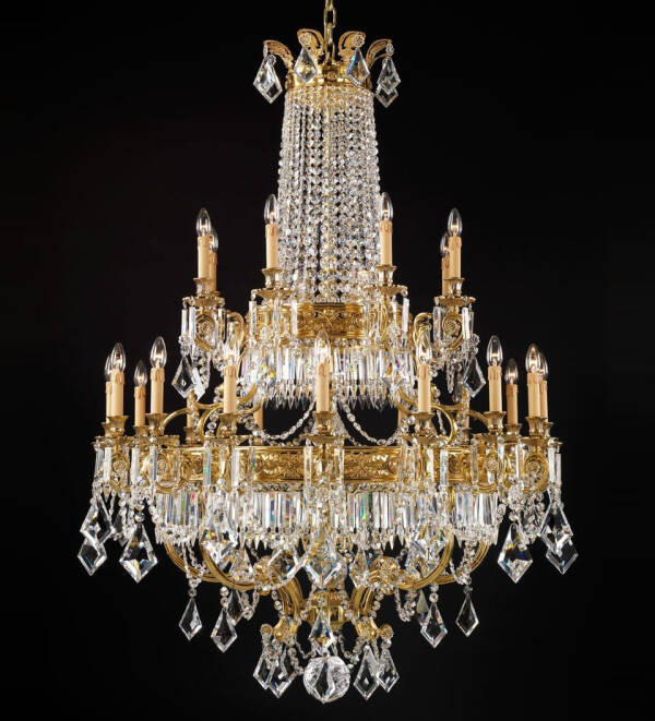 BL-220 Imperial Tiered Crystal Chandelier