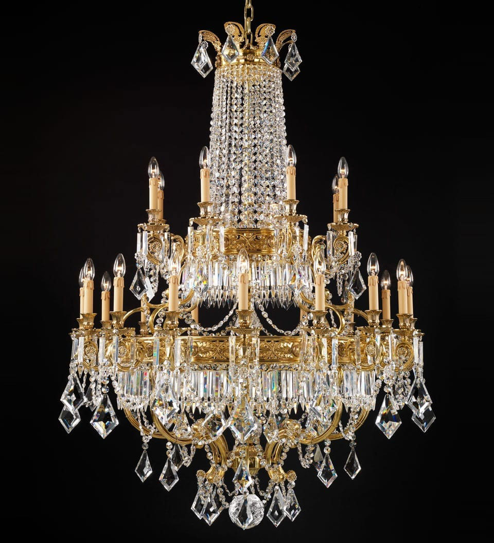 BL-220 Imperial Tiered Crystal Chandelier - Image 1