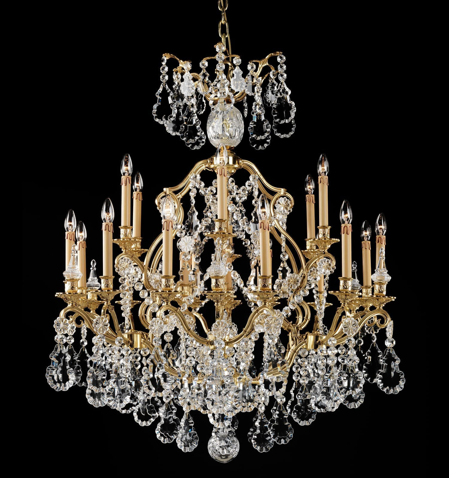 BL-225 24-Light Grand Italian Crystal Chandelier - Image 1