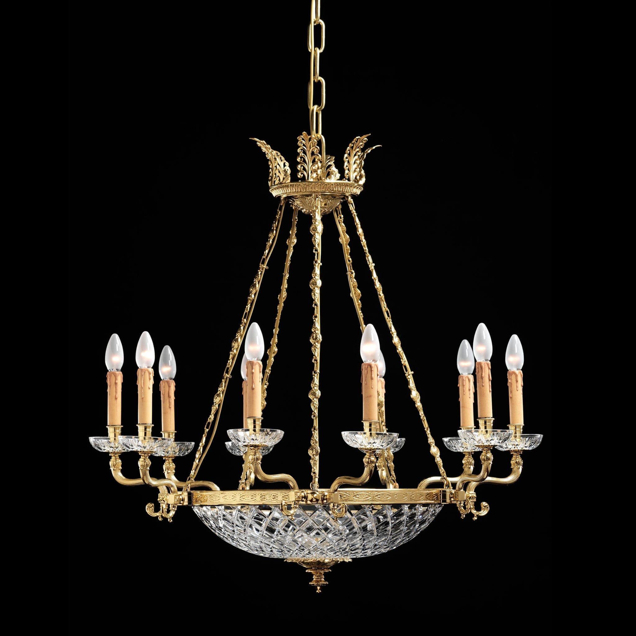 BL-233 10-Light Italian Empire Chandelier - Image 1
