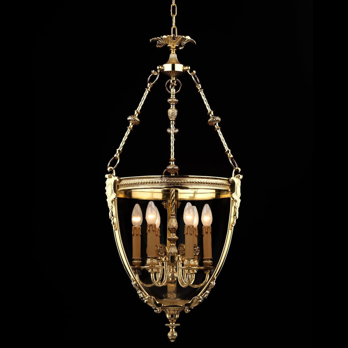BL-310 Italian Brass Lantern - Image 1
