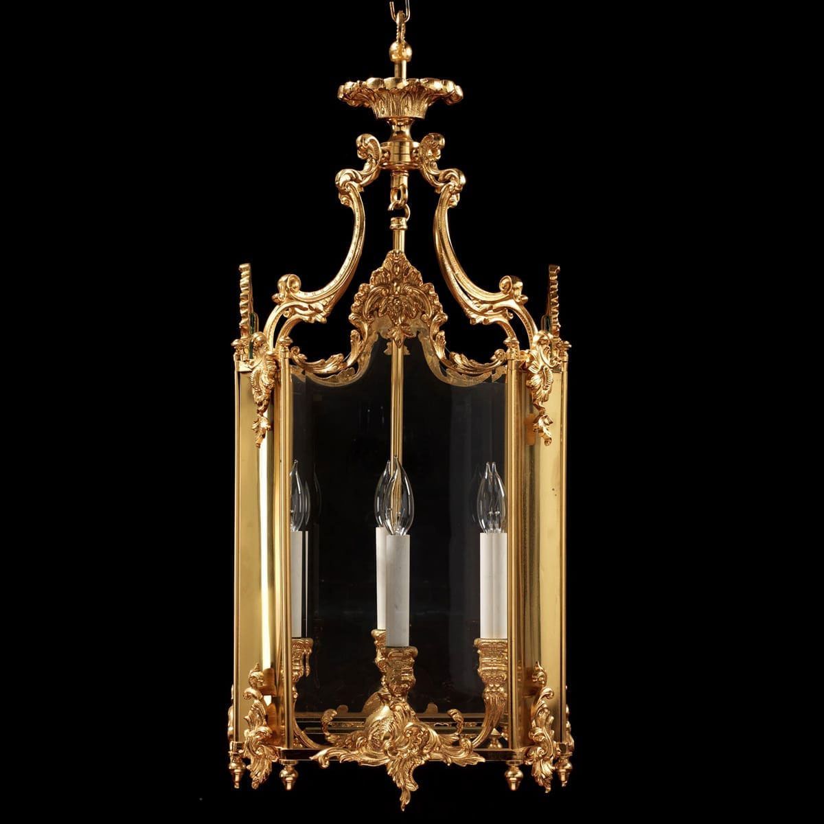 BL-337 Italian Gilded Lantern - Image 1