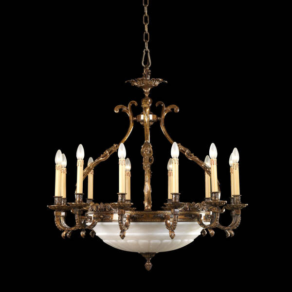 BL-351 Italian 12-Arm Chandelier