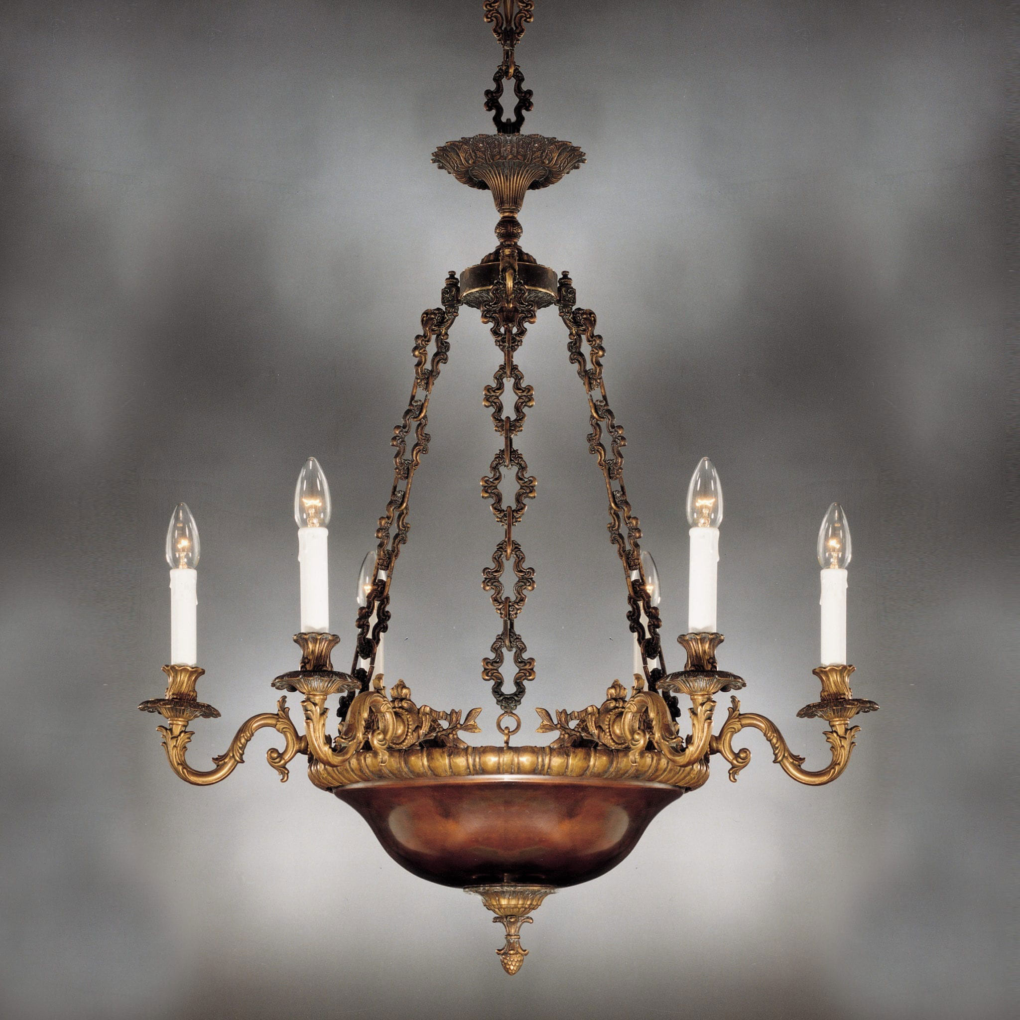 BL-353 Italian 6-Arm Chandelier - Image 1