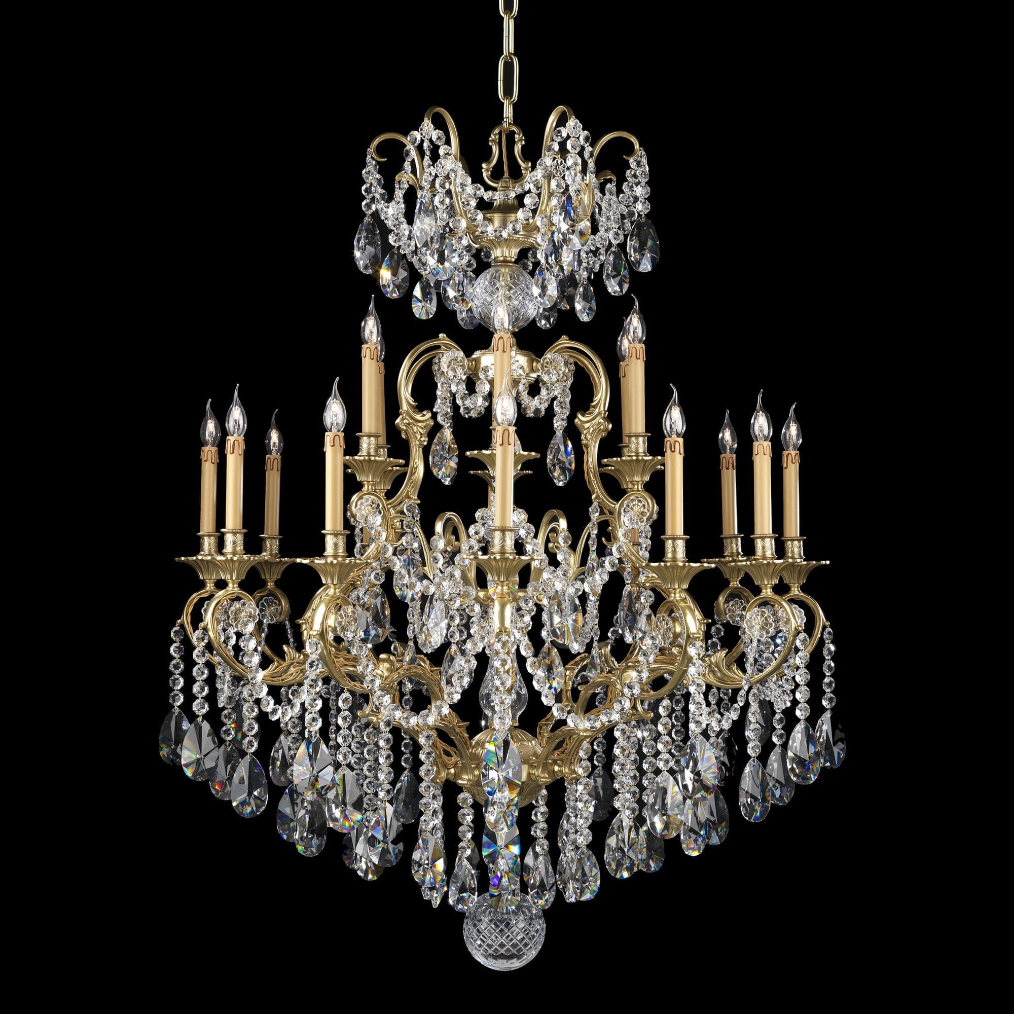 BL-364 Majestic 18-Light Crystal Chandelier - Image 1