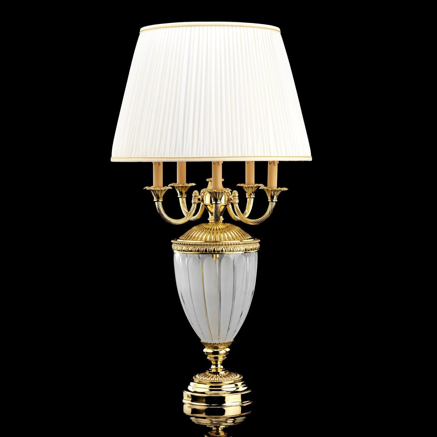 BL-628TL Frosted Crystal Table Lamp - Image 1