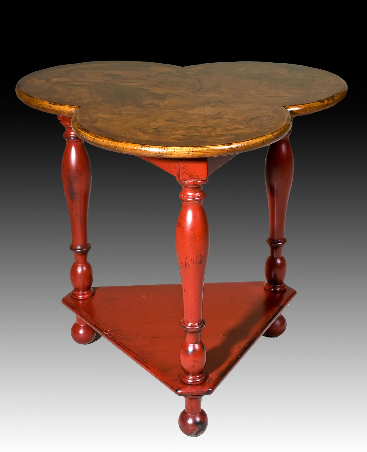 BIC-16-RED Surrey Clover Table - Image 1