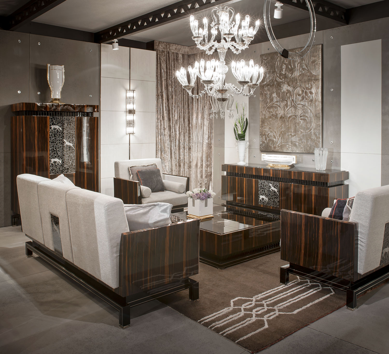 AV-D20 Mirrored Sideboard - Image 2