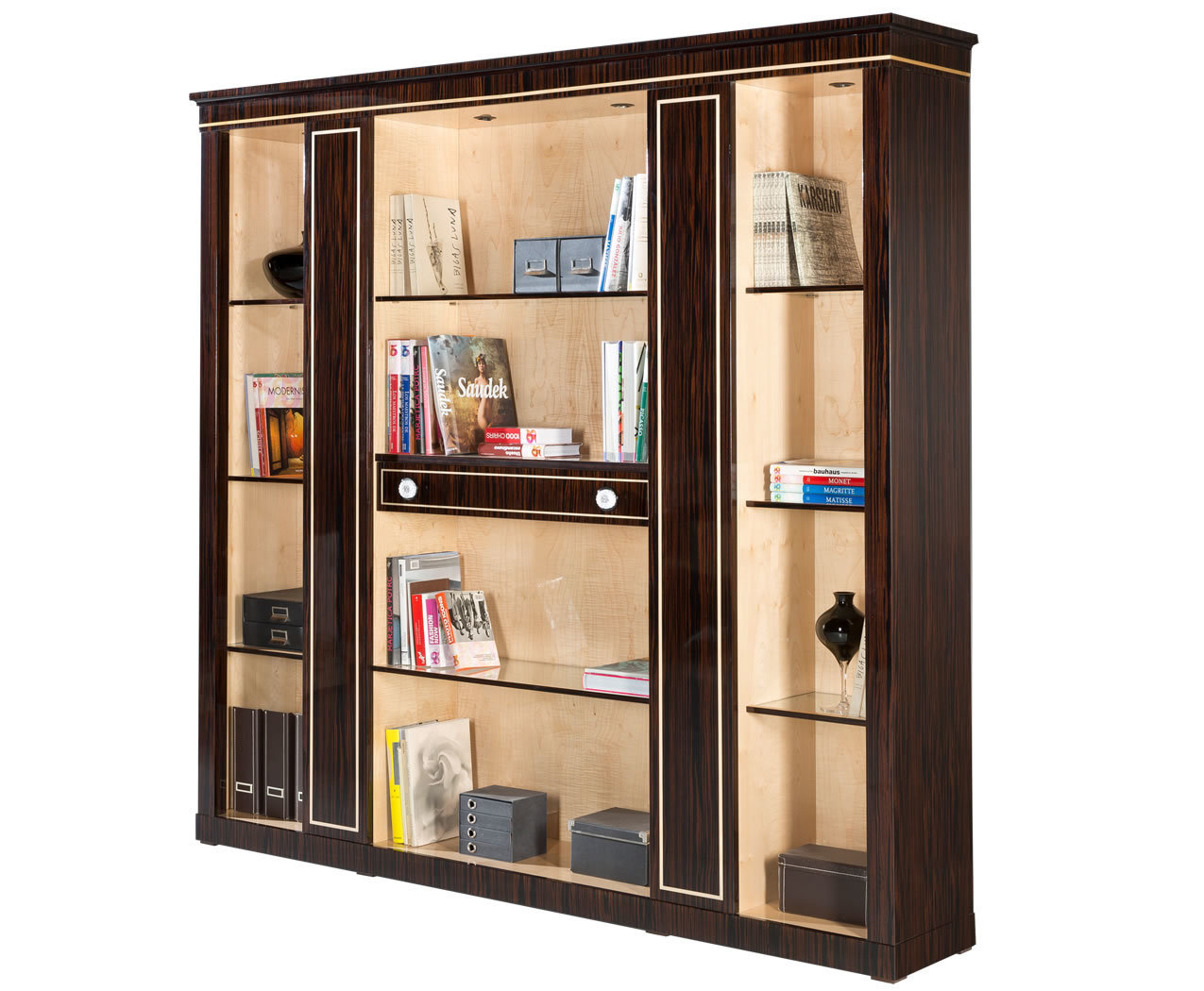 TM-50538 Walnut Bookcase - Image 1