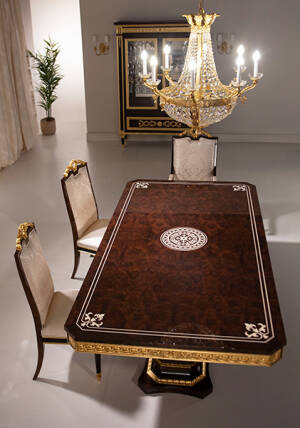 TM-8025 Neoclassical Dining Table - Image 4