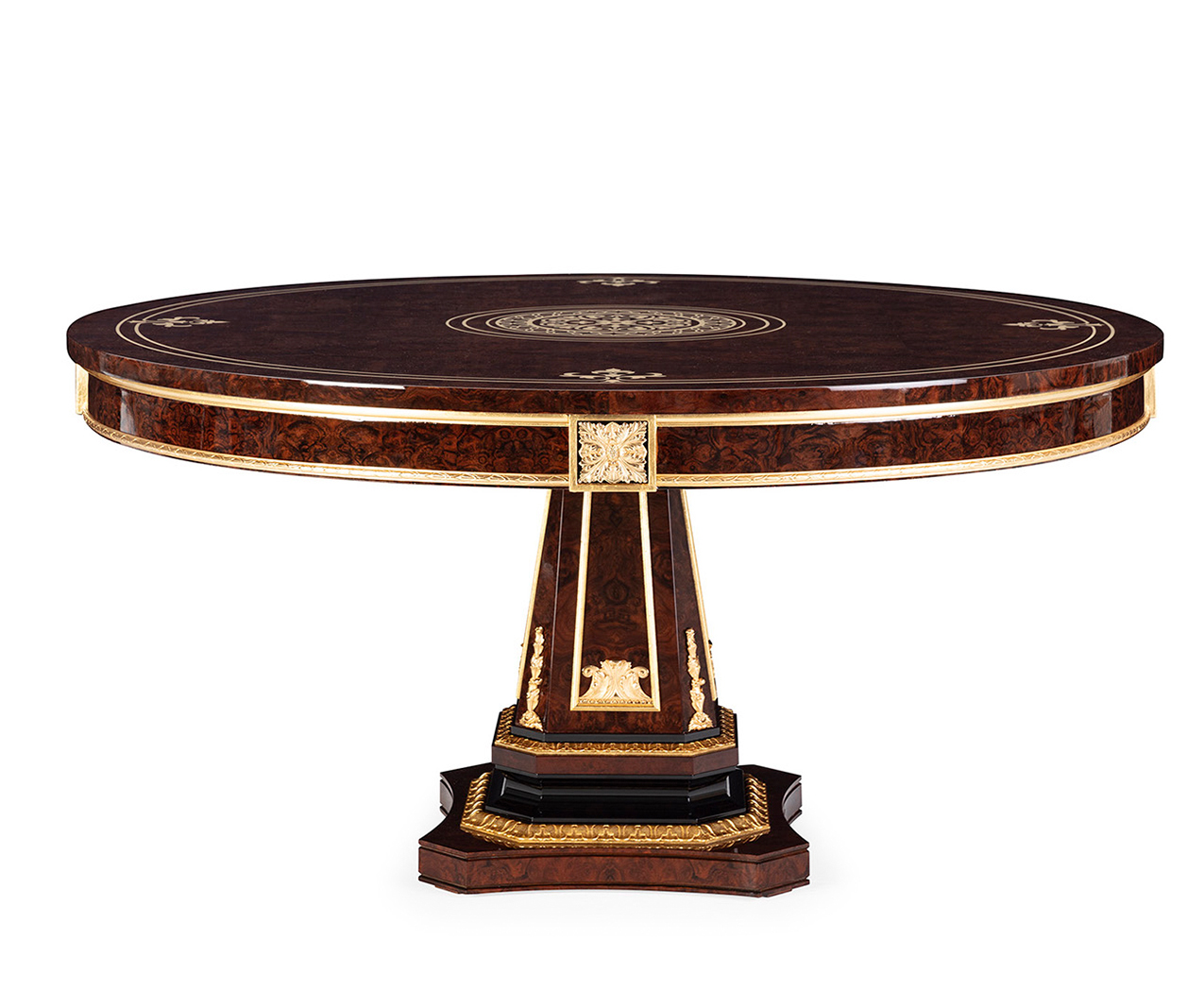TM-8026 Neoclassical Round Dining Table - Image 1