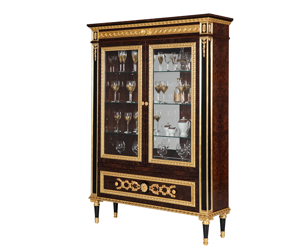 TM-8029 Neoclassical China Cabinet - Image 1