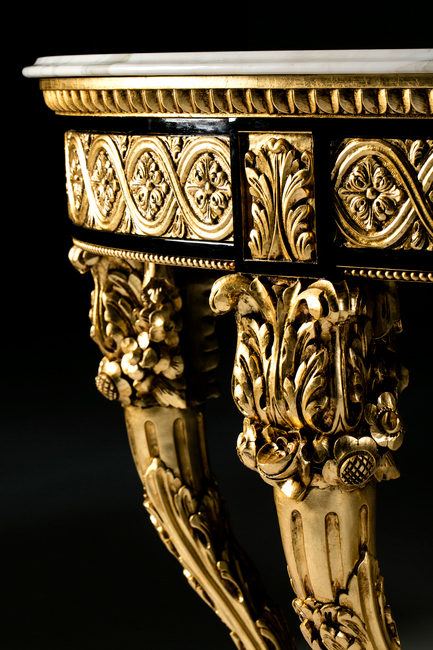 TM-8103012 Marble Top Console