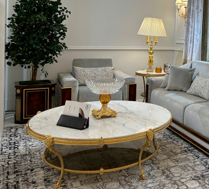 TM-8103023 Brass Coffee Table - Image 5