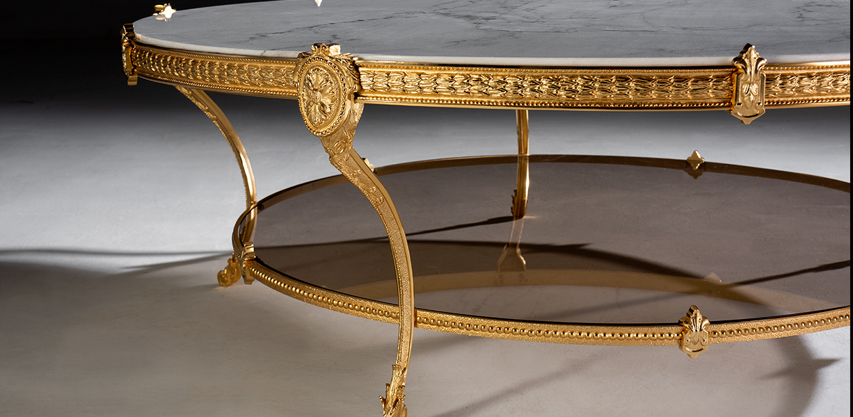 TM-8103023 Brass Coffee Table - Image 4