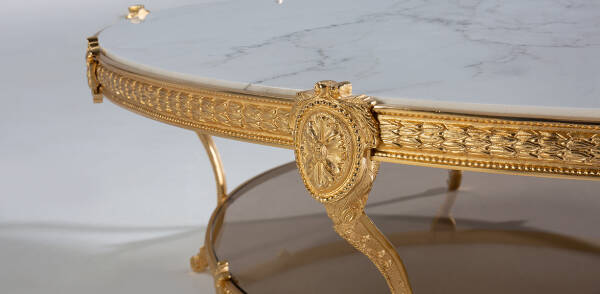 TM-8103023 Brass Coffee Table