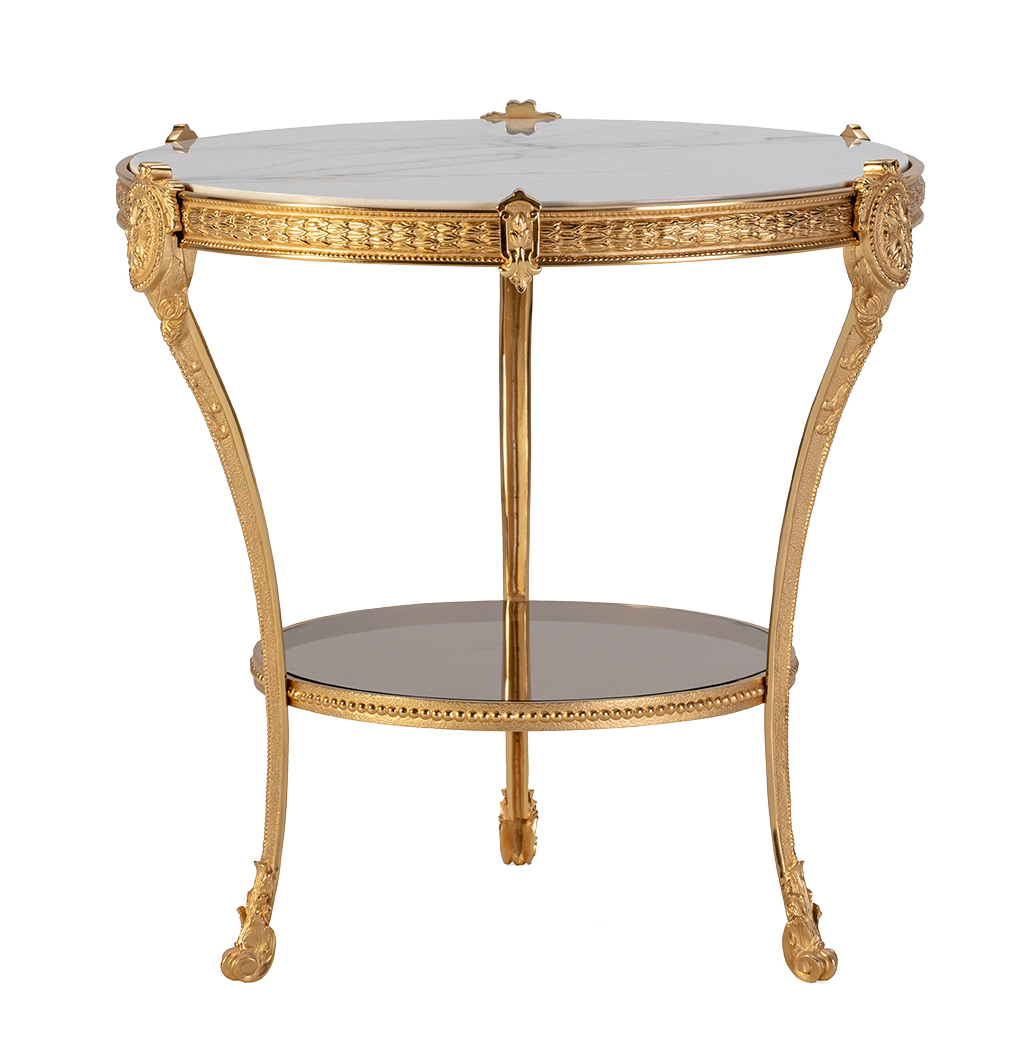 TM-8103024 Brass Side Table - Image 1