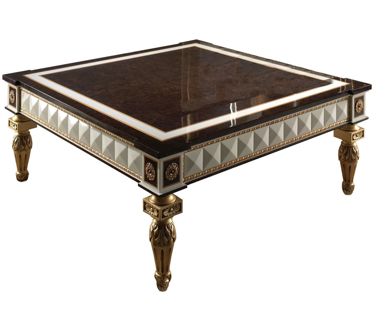 TM-8614 Walnut Burl Coffee table - Image 1