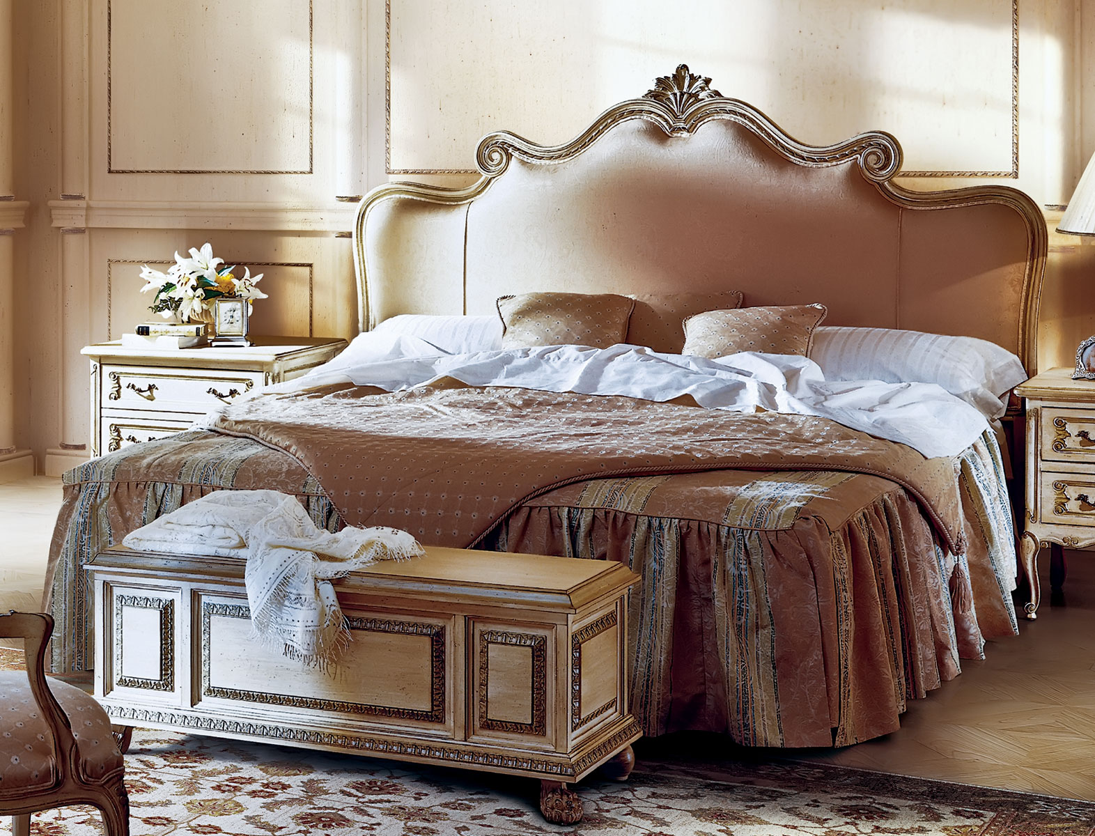 AC-9639-T21 Upholstered King Size Headboard - Image 1