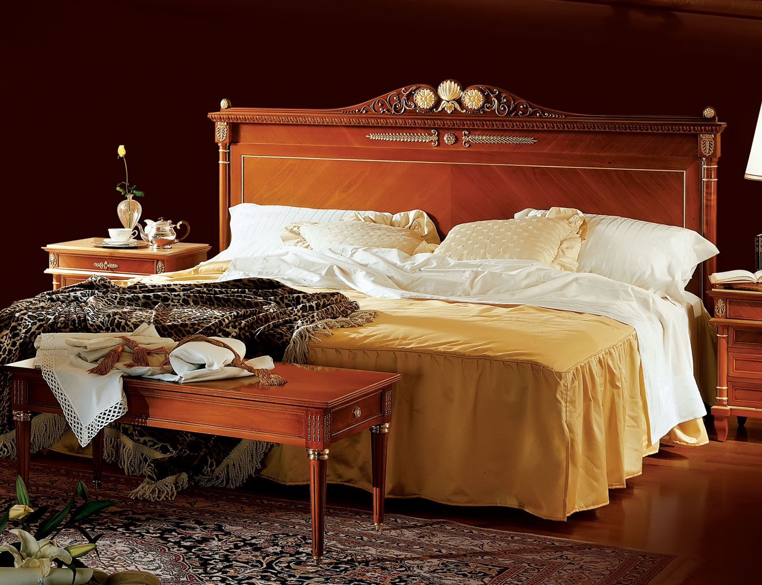 AC-9950-T21 King Size Wood Panel Headboard Only - Image 1