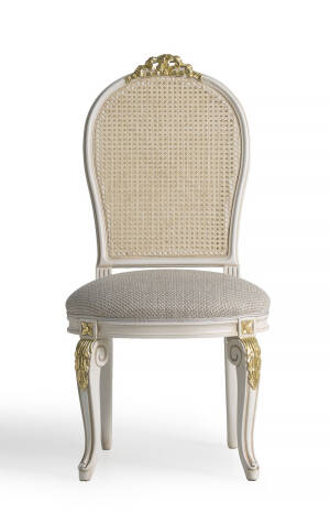 AC-17279 Louis XVI Side Chair with Vienna Straw Back - Image 2