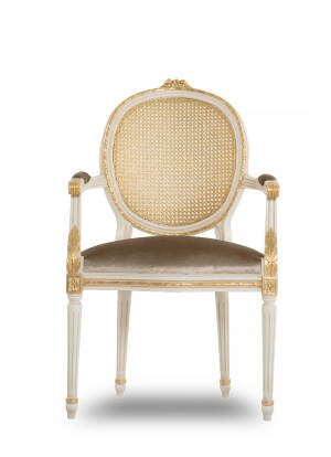 AC-7499 Dining Armchair with Vienna Straw Back - Image 5
