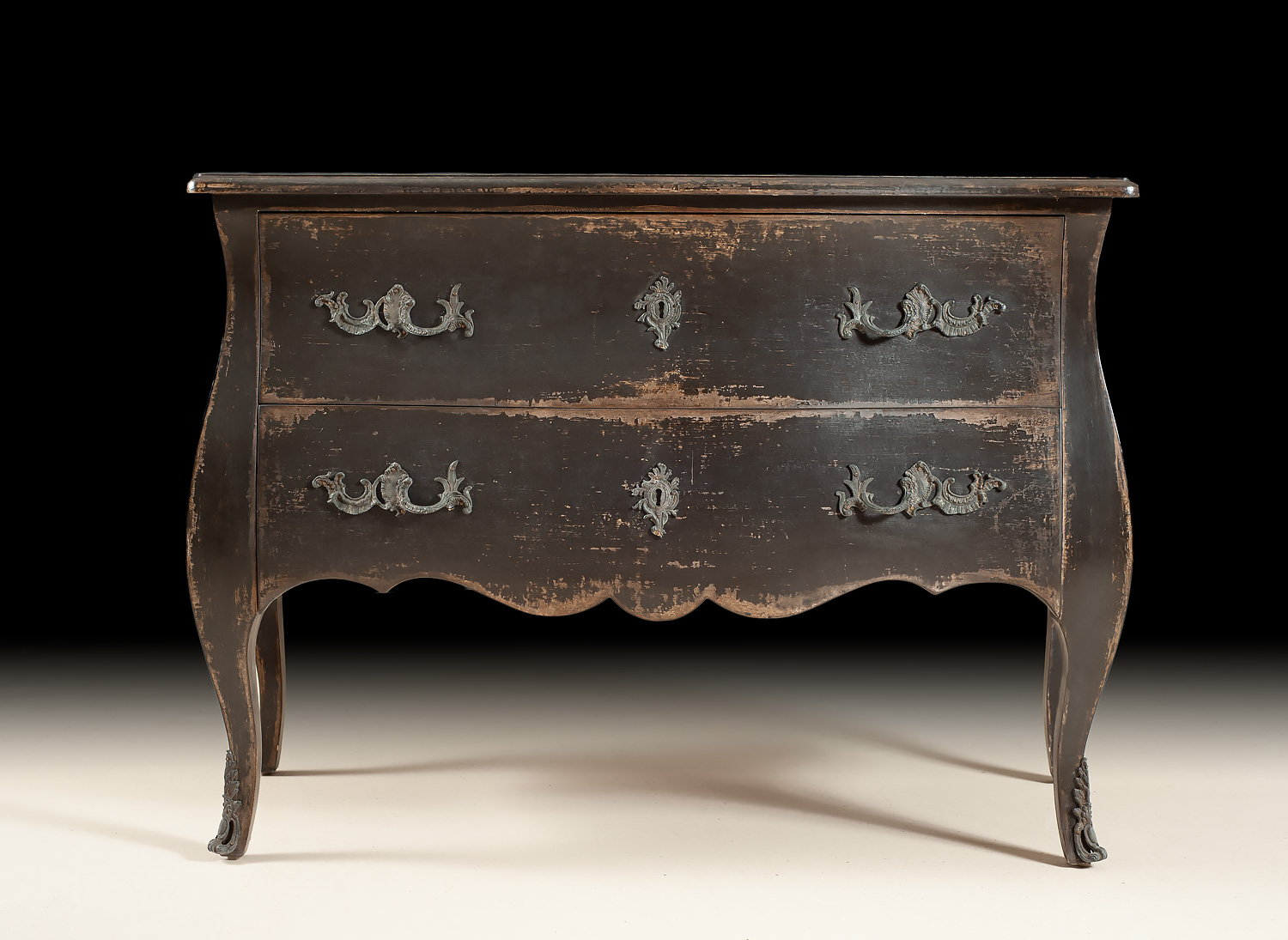 BAR-33 Rustic Bombe Chest - Image 1