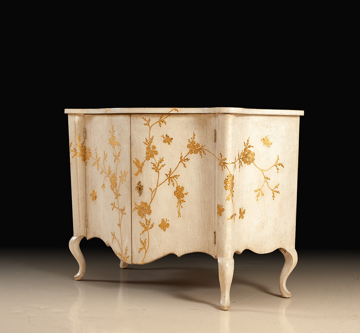 BAR-41 Hand Painted Credenza - Image 3