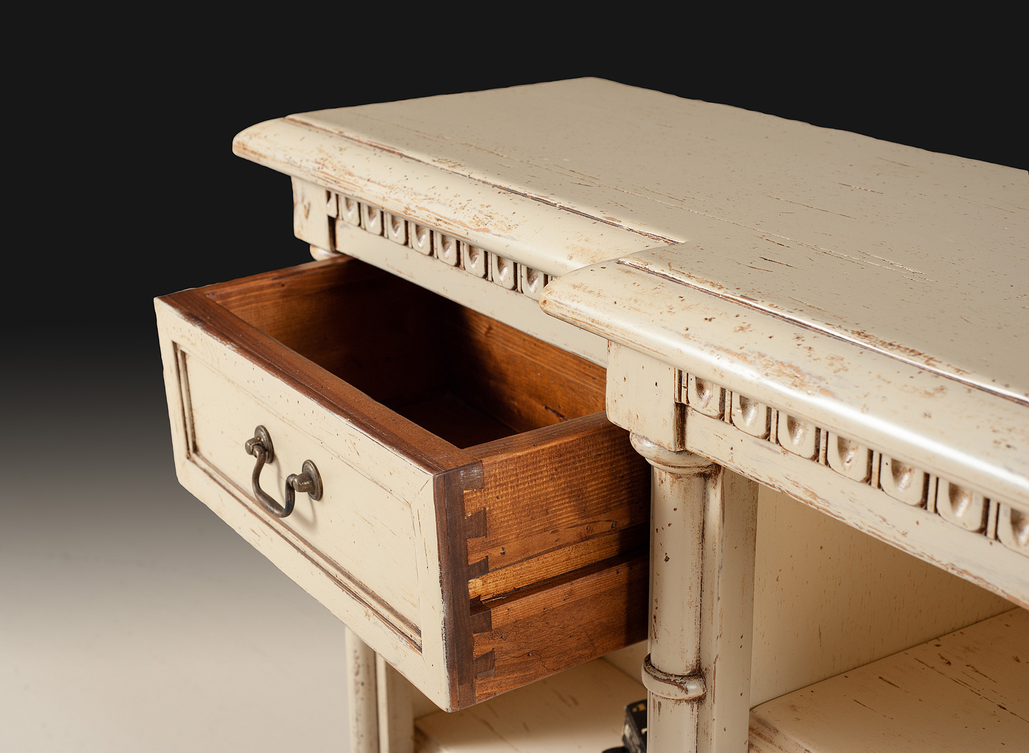 BIC-1-PT-WHT Marlborough Bookcase - Image 2